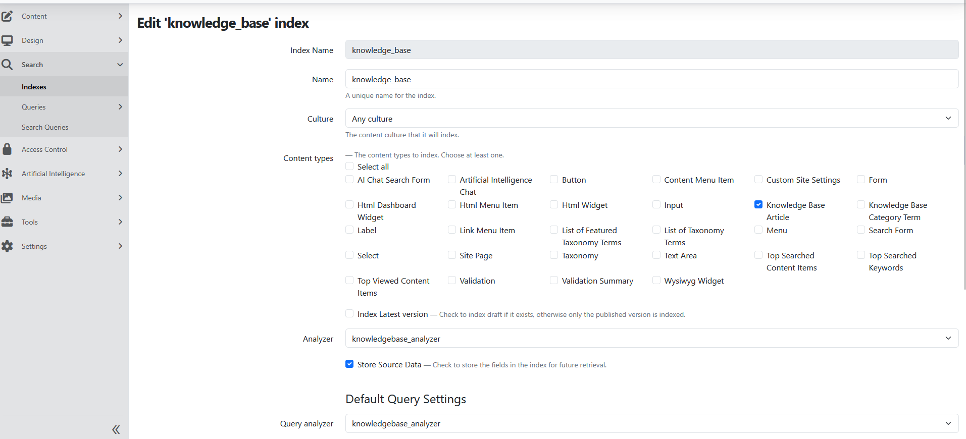 knowledge_base index editor